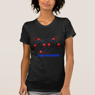 Elementary Particles of Physics Higgs Boson Quarks T-Shirt