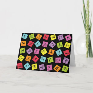 Elementary Periodic (Dark) Card
