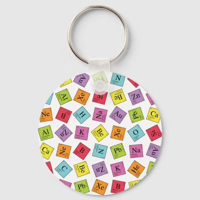 Elementary Periodic Key Ring (Front)
