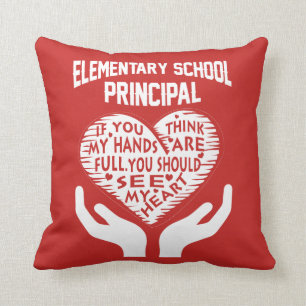 Elementary Principal Cushion