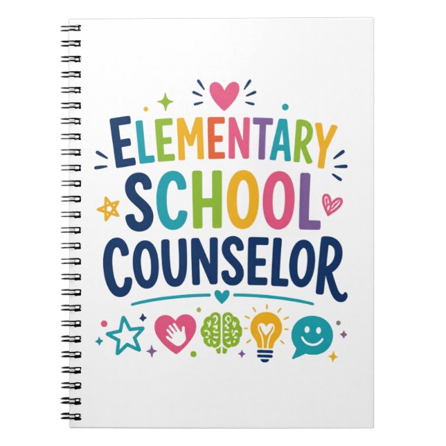 Elementary School Counsellor Appreciation Notebook (Front)