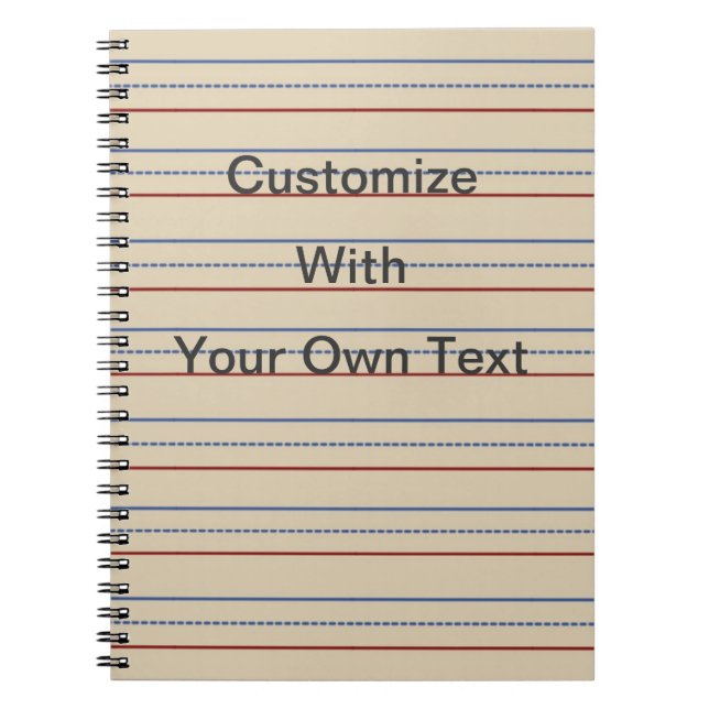 Elementary School Paper Notebook (Front)