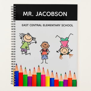Elementary School Personalised Teacher Planner