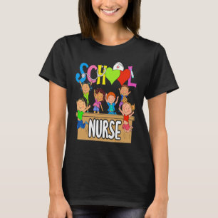 Elementary School Registered Nurse Back To School T-Shirt