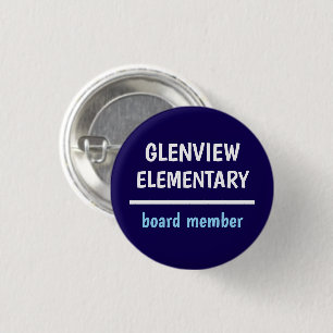 Elementary school volunteer, staff, visitor badge