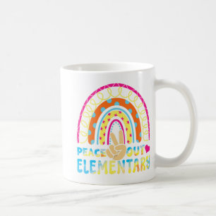 Elementary Student Bye Schools Out Last Cl Summer  Coffee Mug