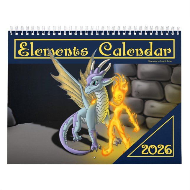 Elements 2026 calendar (Cover)