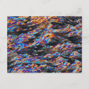 Elements/Aluminium under the microscope Postcard