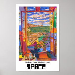 Elements of Art - Space by Matisse Poster