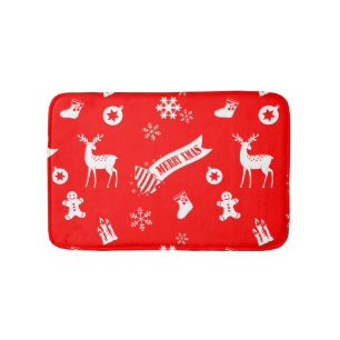 Elements of Christmas Bath Mat