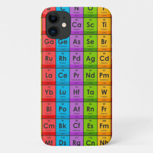 Elements of the Periodic Table iPhone 11 Case