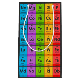 Elements of the Periodic Table Gift Bag