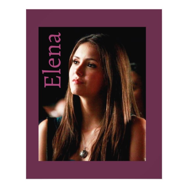Elena Gilbert Photo Print (Front)