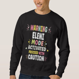ELENI Personalised Women's Gift Custom ELENI Sweatshirt