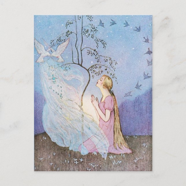 Elenore Abbott Cinderella Postcard (Front)