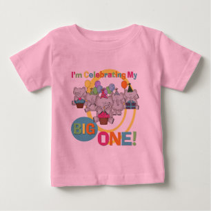Elephant 1st Birthday T shirts and Gifts