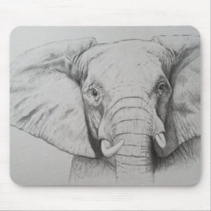 Elephant 2011 mouse pad
