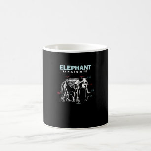 Elephant Anatomy Coffee Mug