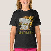 elephant and champa flower