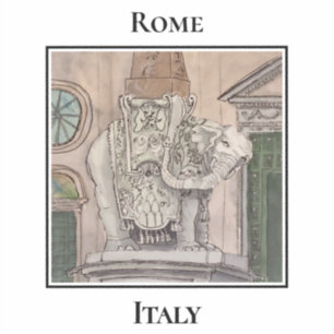 Elephant and Obelisk, Rome's Piazza della Minerva