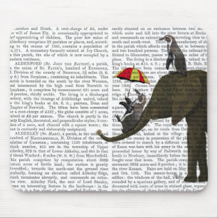 Elephant and Penguin Mouse Pad
