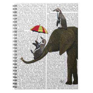 Elephant and Penguin Notebook