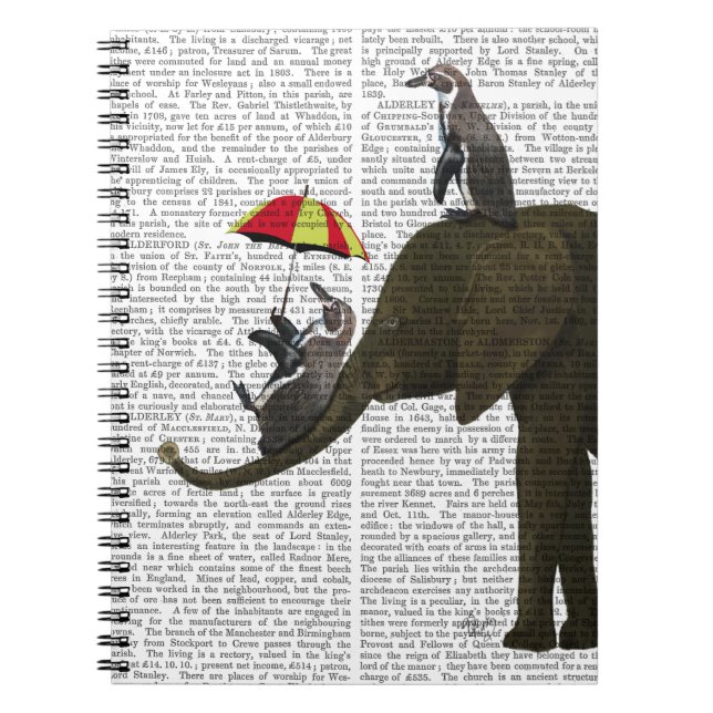 Elephant and Penguin Notebook (Front)