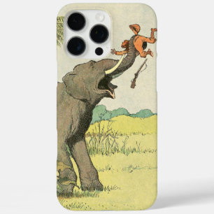 Elephant and Poacher in the Jungle iPhone 16 Pro Max Case