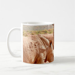 ELEPHANT AND RHINO DON'T LIKE EACH OTHER COFFEE MUG