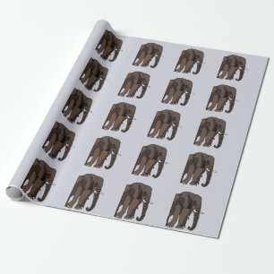 Elephant Animal Art Wrapping Paper