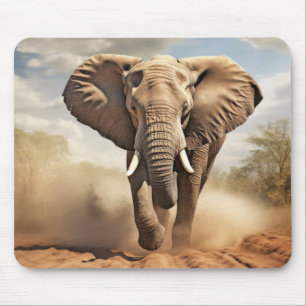 Elephant Animal Nature Majestic Wild Mouse Pad