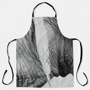 Elephant animal wildlife skin apron
