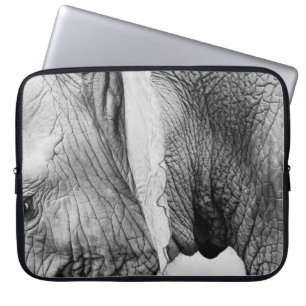 Elephant animal wildlife skin laptop sleeve