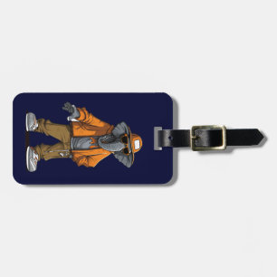 Elephant Animals Fashionable Luggage Tag