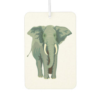 Elephant Art Premium  Car Air Freshener