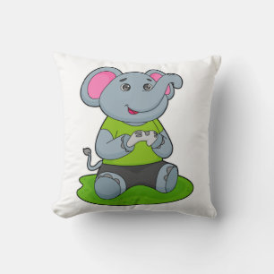 Elephant as Gamer Cushion