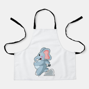 Elephant as Runner Apron