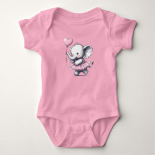 Elephant Baby Bodysuit