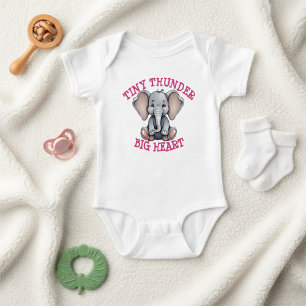 Elephant Baby Jersey Bodysuit