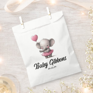 Elephant Baby Shower Favour Bag