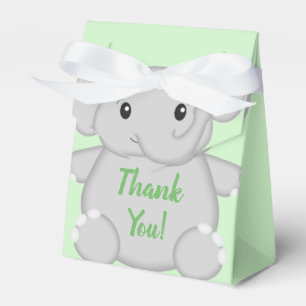 Elephant Baby Shower Safari Favour Box