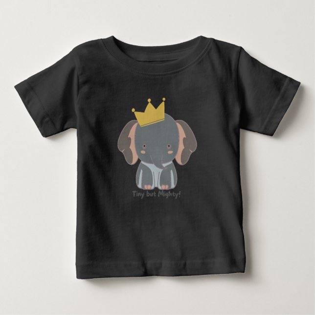 Elephant Baby T-Shirt (Front)