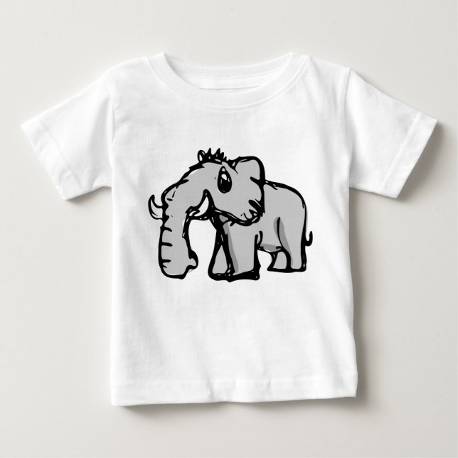 Elephant Baby T-Shirt (Front)