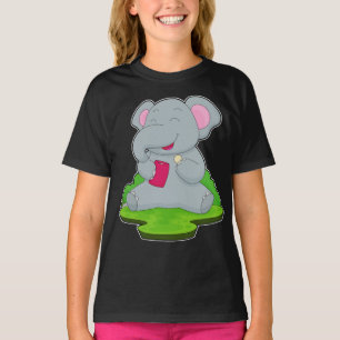 Elephant Bag of Chips Chips T-Shirt
