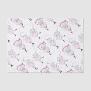 Elephant Ballerina Dance Birthday Tissue Paper