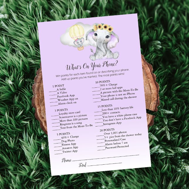 Elephant Balloon On Your Phone Purple Baby Game (Creator Uploaded)