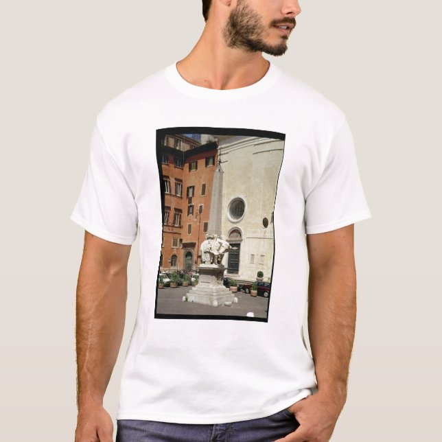 Elephant Bearing an Egyptian Obelisk, 1667 T-Shirt (Front)