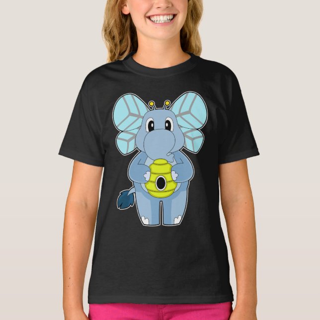 Elephant Bee T-Shirt (Front)