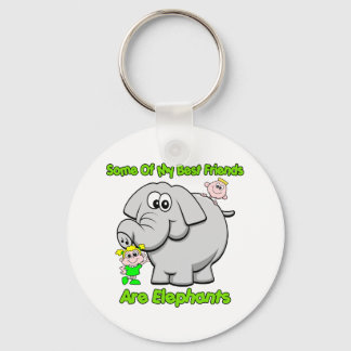 Elephant Best Friends Key Ring