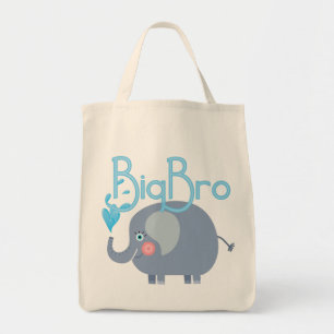 Elephant Big Bro Tote Bag